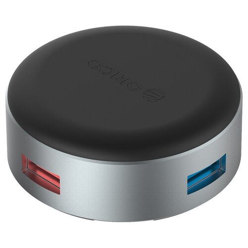 фото Usb-концентратор подставка под ноутбук orico ans1-sv (серебристый)