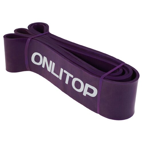 фото Эспандер ленточный, многофункциональный, 23-68 кг, 208 x 6.4 x 0.5 см, цвет фиолетовый onlitop