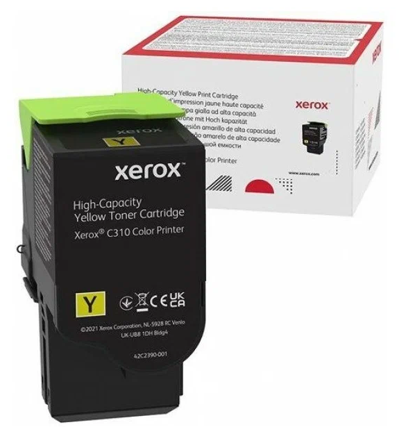 Картридж лазерный Xerox для C310/315 (5.5K стр) yellow