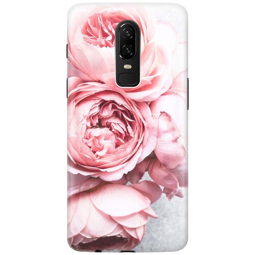 фото Re:pa накладка transparent для oneplus 6 с принтом "нежность"