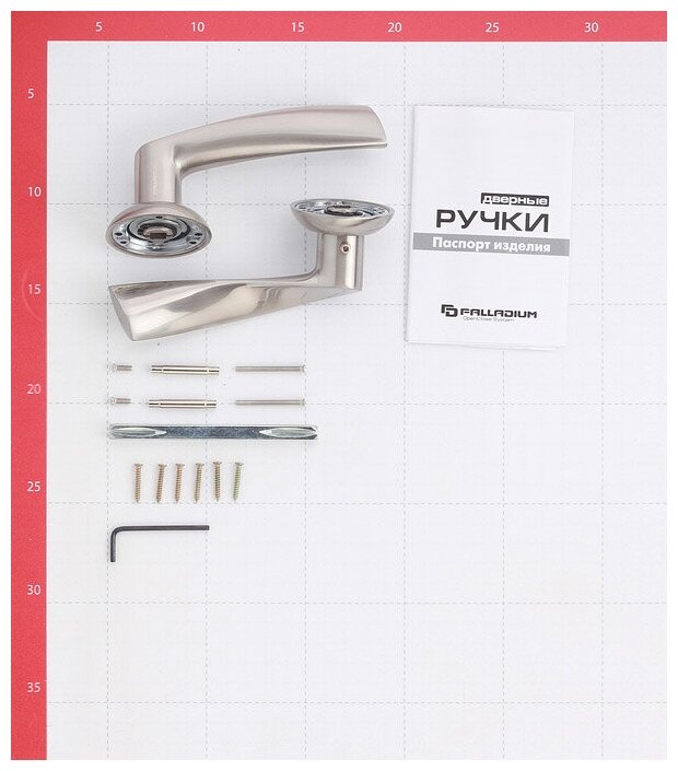 Ручка City A Swim, никель Palladium - фото №1