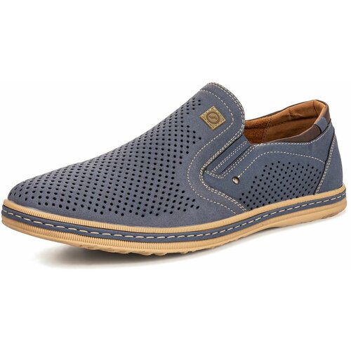 фото Туфли мужские instreet 248-33mv-033gt,синий, размер 40