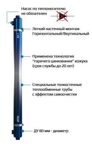 Скоростной бойлер косвенного нагрева АН-1 "Игла" - фотография № 2