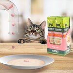 Лакомство для кошек TiTBiT Крем-суп с кусочками индейки, 10г х 16 шт. - изображение