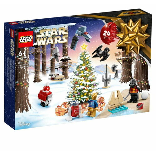 Конструктор LEGO Star Wars 75340 Адвент календарь, 329 дет. lego star wars 75031 перехватчик tie 92 дет