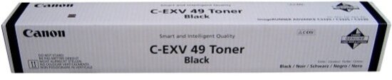 Тонер Canon C-EXV49 черный для iR C3320i, C3320, C3325i, C3330i, C3520i, (36000 стр.)