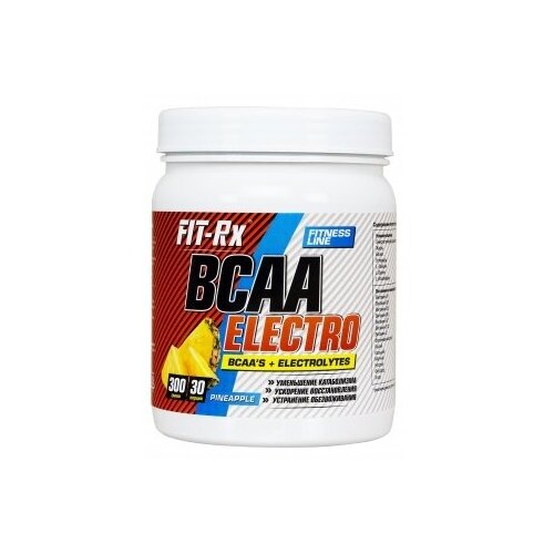 фото Bcaa electro, 300 г, apricot / абрикос fit-rx