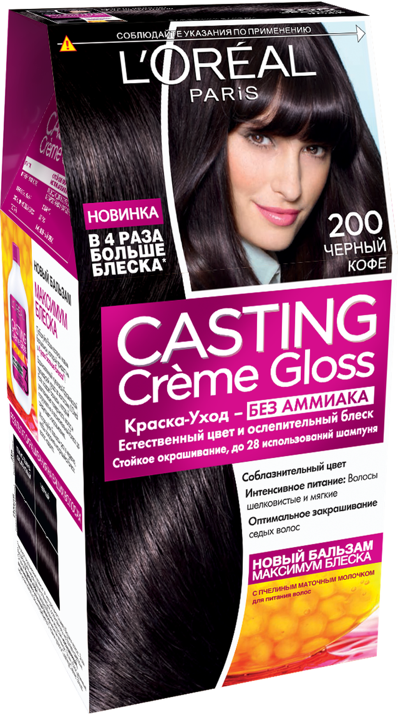 Краска-уход для волос Loreal Paris Casting Creme Gloss 724 Карамель - фото №16