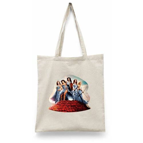 фото Сумка-шоппер унисекс каждому своё "отчаянные домохозяйки/desperate housewives" черная