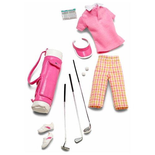фото Комплект одежды barbie pink on the green (розовое на зеленом для кукол барби) barbie / барби