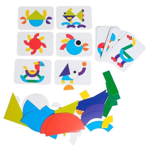 фото Развивающий набор zabiaka "геометрические фигуры" (4983308)