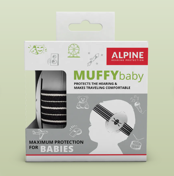 Наушники для детей MUFFY BABY (черные). Alpine Hearing Protection