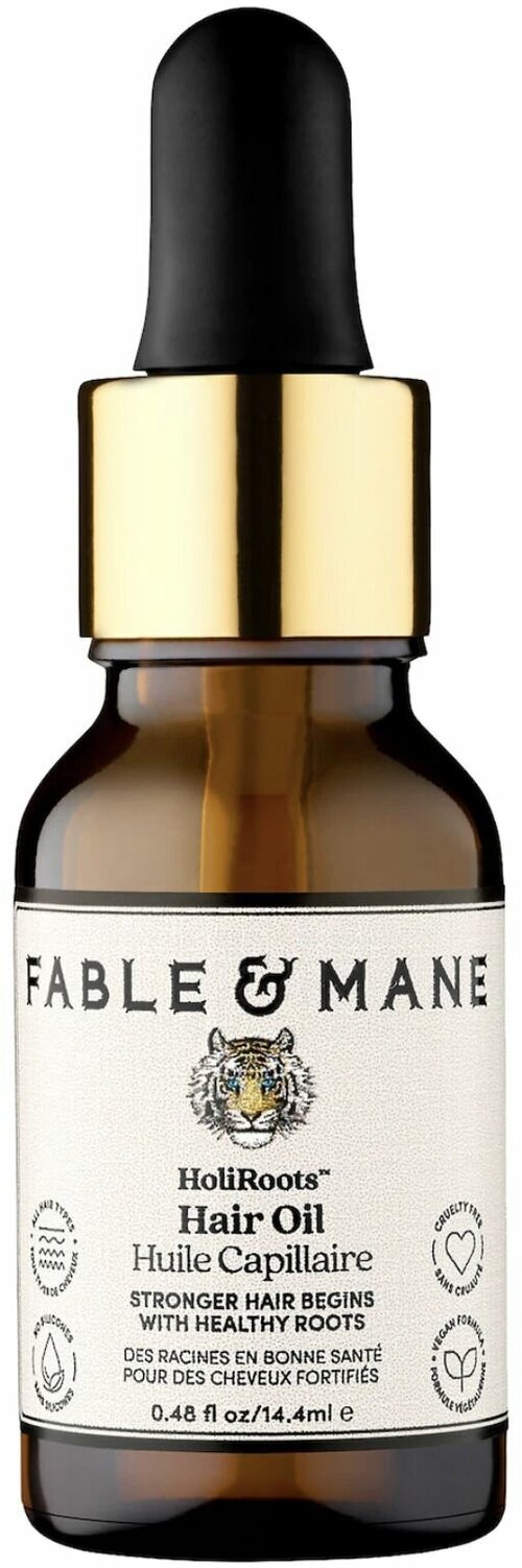 Масло для укрепления волос перед мытьем Fable & Mane Strengthening Hair Oil for Healthy Hair 14.4ml