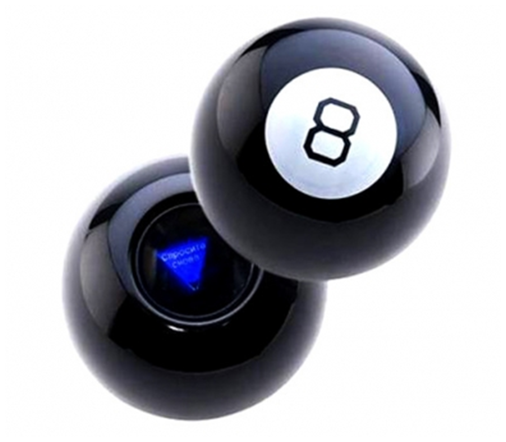 Магический шар предсказаний для принятия решений Magic 8 ball: отзывы покуп...