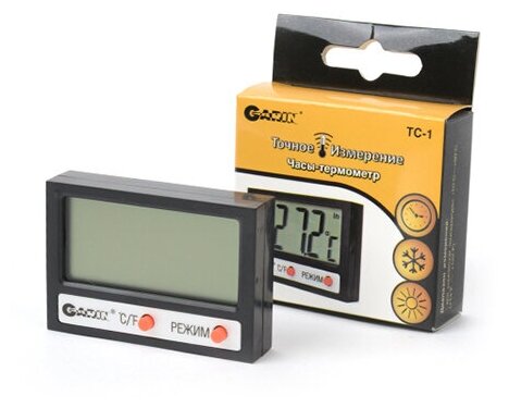 Термометр-часы GARIN Точное Измерение TC-1 термометр-часы BL1 - фотография № 3