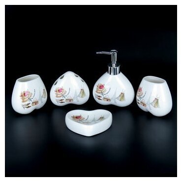 Набор для ванной комнаты ST YU001-5 керамика