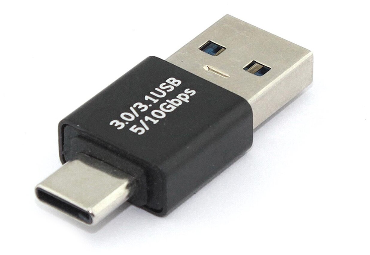 Переходник USB папа на Type-C папа