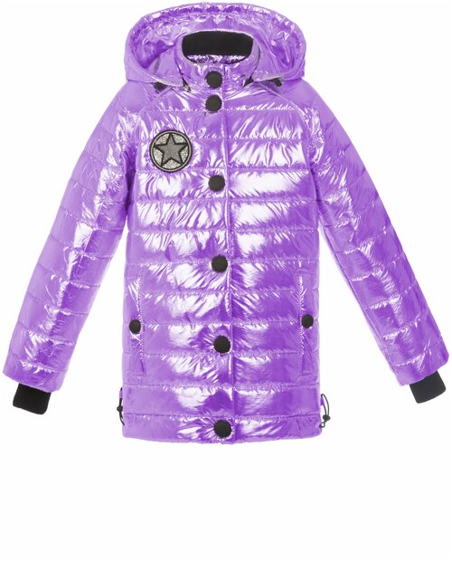 Куртка Polus-club, демисезон/зима, размер 104, фиолетовый
