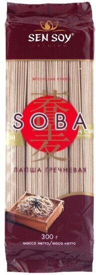 Лапша Sen Soy гречневая Soba 300 г