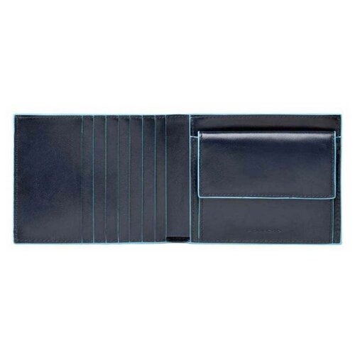 Кошелек мужской Piquadro Blue Square PU1239B2R/BLU2 синий натур. кожа