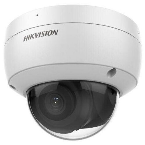 Видеокамера IP DS-2CD2143G2-IU28мм 28-28мм цветная корп бел Hikvision 1583497 1659800₽