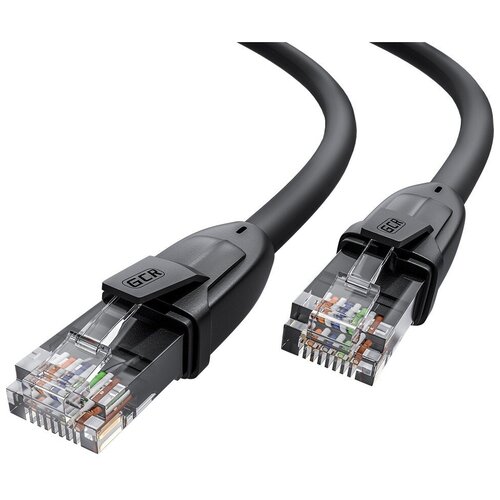 Кабель витая пара патч-корд Greenconnect GCR-52525 0.75m кабель витая пара патч корд greenconnect gcr lnc624 5 0m