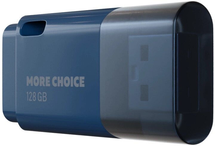 Накопитель USB 2.0 128GB More Choice Black - фото №11