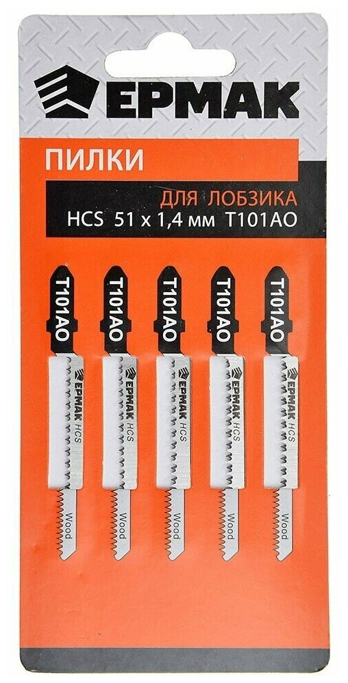 фото Пилка Ермак HCS EU 51x1.4mm T-101АО 5шт 664-355