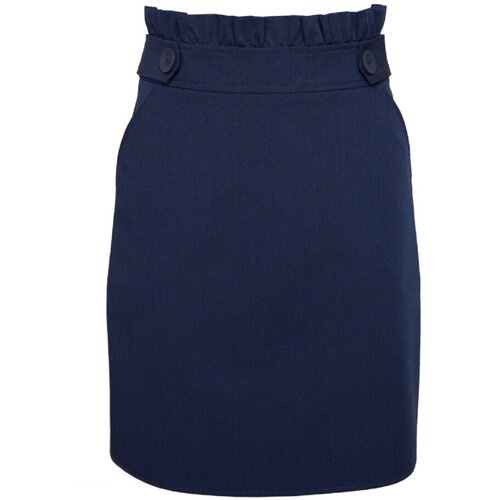 Школьная юбка SLY, размер 158, синий юбка тягина татьяна размер 50 синий