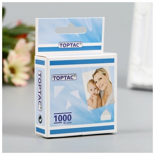 фото Уголки fotografia самоклеющиеся (набор 1000 шт) бесцветные нет бренда