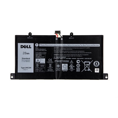 Аккумулятор для Dell Latitude 11 5175 5179 ORG (7.4V 3520mAh) p/n: 1MCXM G3JJT PKG3N