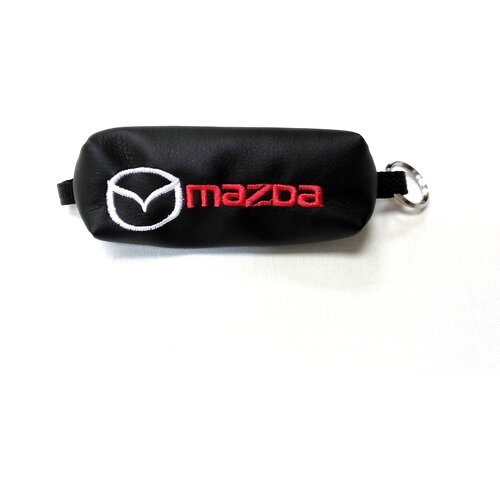 Ключница матовая фактура, Mazda, черный