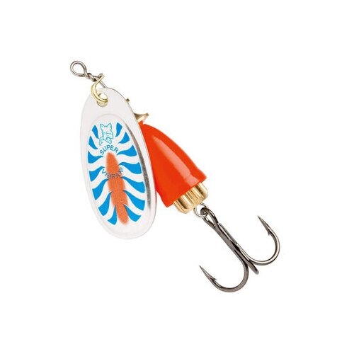 фото Блесна blue fox vibrax fluorescent №5, цвет bfr, арт. bff5-bfr