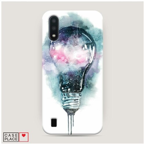 фото Чехол пластиковый samsung galaxy a01 волшебная лампа case place