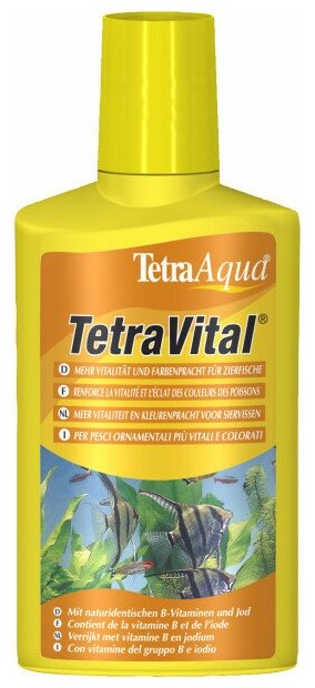 Кондиционер Tetra Vital с йодом и витамином В, 250мл .