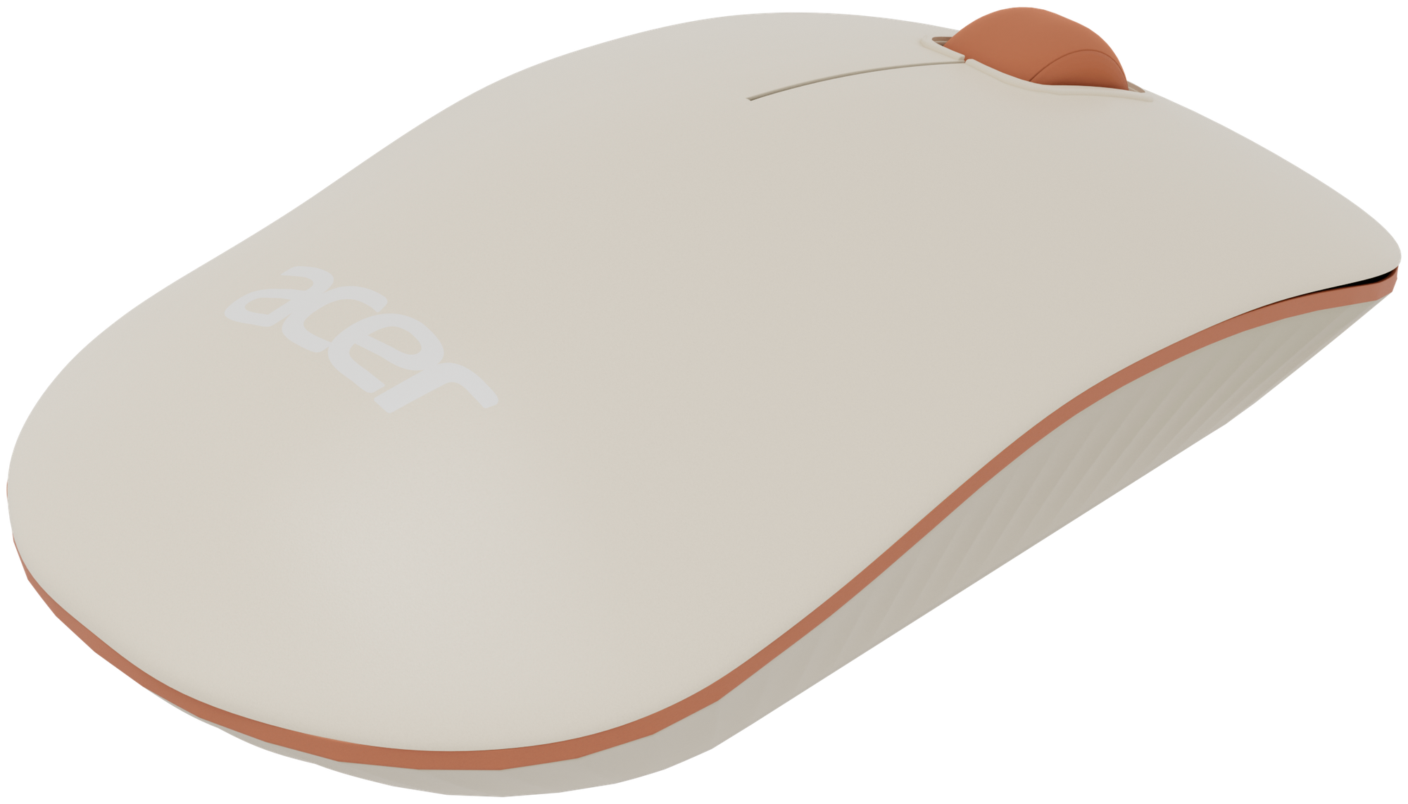 Мышь беспроводная Acer OMR200 бежевый (ZL MCEEE022)