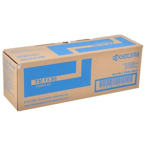 тонер картридж для kyocera ecosys fs 1030mfp fs 1130mfp m2030dn m2530dn tk 1130 3 000 страниц uniton Тонер-картридж Kyocera TK-1130 чер. для FS-1030/1130