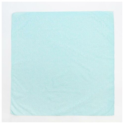 фото Rossini платок женский, цвет бирюзовый, размер 70х70