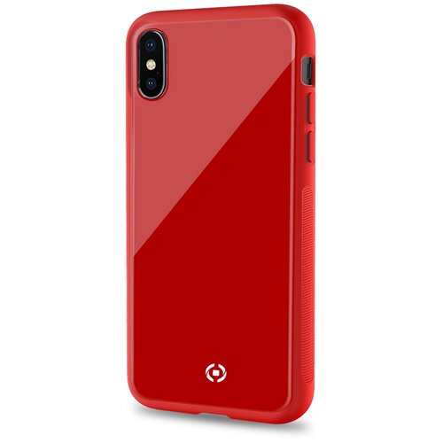 Чехол-накладка CELLY Diamond для Apple iPhone XS Max красный