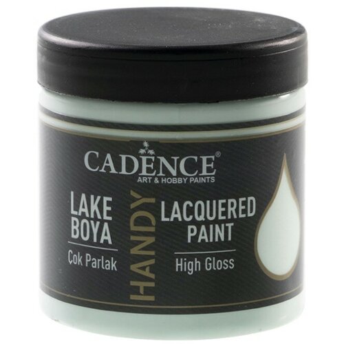 Глянцевая акриловая краска Cadence Handy Lacquered Paint. Kiwi Green L-47