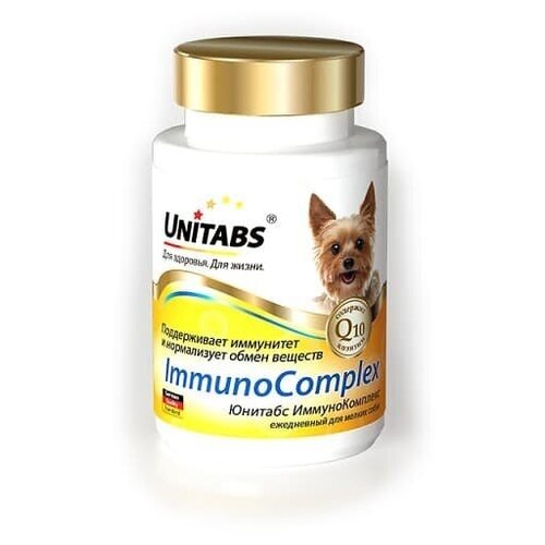Юнитабс витамины для собак мелких пород ImmunoComplex c Q10