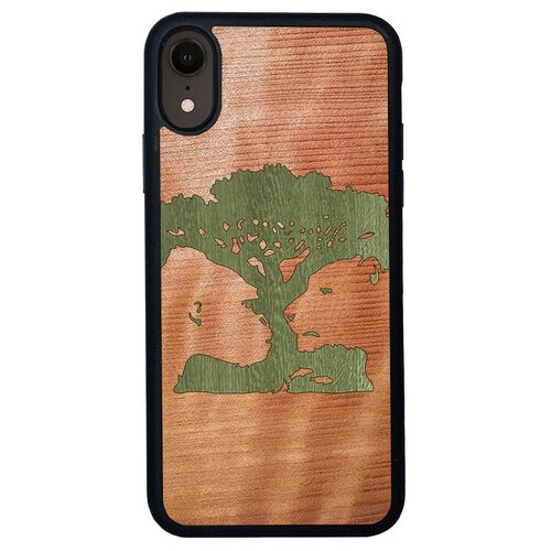 фото "чехол t&c для iphone xr, tpu, wild collection, магическое дерево (секвойя - кото)" timber & cases
