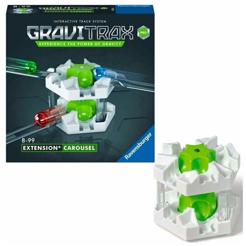 Ravensburger Дополнительный набор к конструктору GraviTrax PRO, Карусель 27275