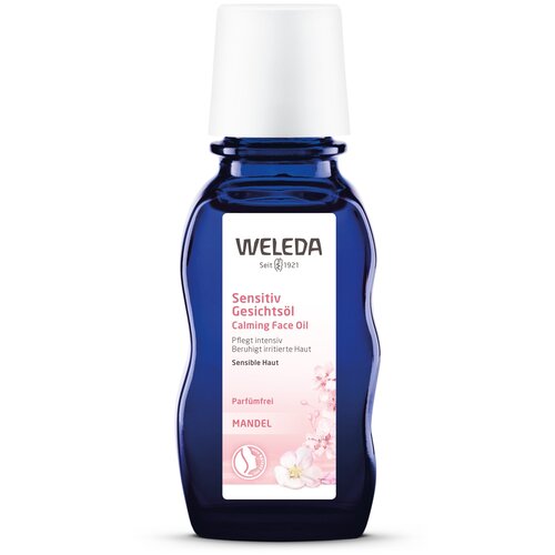 Weleda Mandel Sensitiv деликатное питательное масло для лица, 50 мл weleda деликатное миндальное масло 50 мл