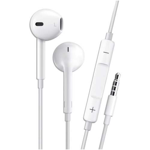 Наушники с Микрофоном GQbox Проводные Вкладыши Jack 35 Недорогие Наушники 21900₽