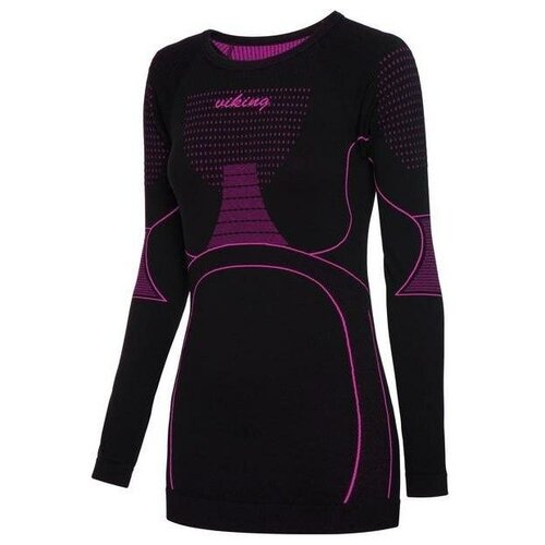 Футболка с длинным рукавом взрослая VIKING Etna (Lady Longsleeve) Black (US:S)