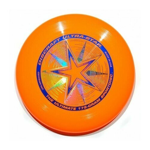 Диск Фрисби Discraft Ultra-Star оранжевый (175 гр.)