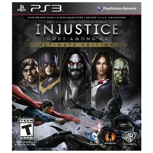 Injustice: Gods Among Us Ultimate Edition (PS3) английский язык