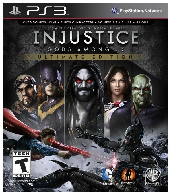 Injustice: Gods Among Us Ultimate Edition (PS3) английский язык