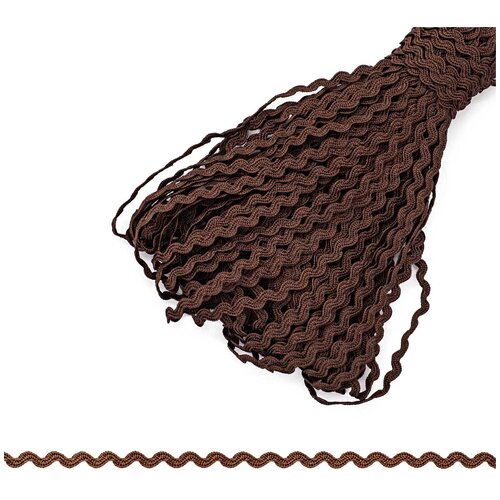 С441 Тесьма-вьюнчик, 3 мм*30 м (коричневый) 30 м